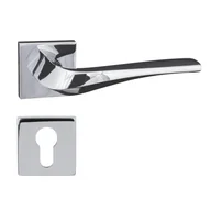 Klamki - DOMINO Klamka ADEL-QR slim M6 chrom PZ - miniaturka - grafika 1