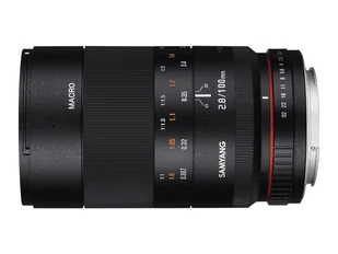 Obiektyw Samyang 100mm f/2.8 ED UMC MAKRO Canon (F1112301101) - Obiektywy - miniaturka - grafika 1