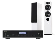 Zestawy stereo - Rotel A12 MkII (czarny) + Tesi 5 (biały) - miniaturka - grafika 1