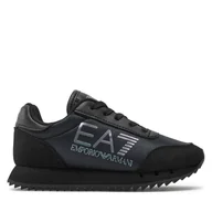 Buty dla chłopców - Sneakersy EA7 Emporio Armani 7Y000010 AF11981 MZ027 Czarny - miniaturka - grafika 1