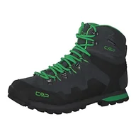 Buty trekkingowe męskie - CMP Athunis Mid WP męskie buty trekkingowe, Grey Verde Fluo, 44 EU - miniaturka - grafika 1