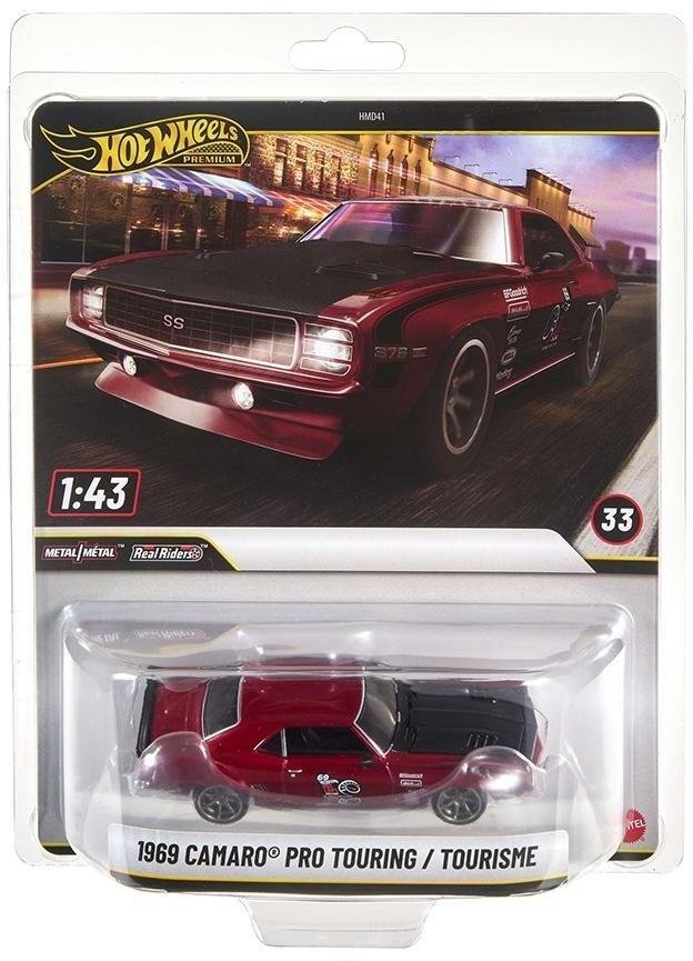 Mattel Hot Wheels Premium Cars 1968 Camaro