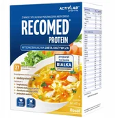 Zdrowa żywność - Recomed Protein Rosół 4 x 60 g – suplement diety - miniaturka - grafika 1