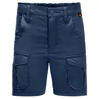 Spodnie i spodenki dla dziewczynek - Spodenki dziecięce TREASURE HUNTER SHORTS KIDS dark indigo - grafika 1