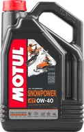 Oleje silnikowe - Motul Olej Motul 0W40 4L 4T Snowpower - miniaturka - grafika 1