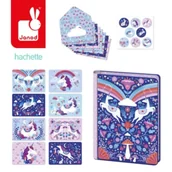 Podobrazia, bloki, papiery - Zestaw zaproszeń papeteria Jednorożce Kraina snów 6+ - miniaturka - grafika 1