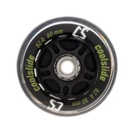 Akcesoria do skatingu - Kółka do rolek COOLSLIDE LED WHEEL 80 M000210545 – Czarny - miniaturka - grafika 1