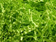 Folia, papier śniadaniowy, serwetki - Wypełniacz Naturalny Dekoracyjny 100g Jasna Zieleń - miniaturka - grafika 1