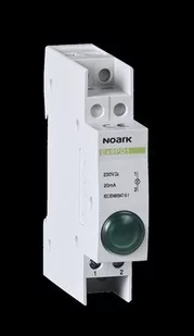 Lampka sygnalizacyjna 1-faz zielona 102443 Noark - Inne akcesoria elektryczne - miniaturka - grafika 1