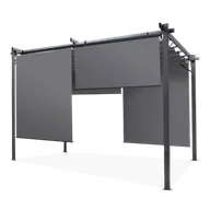 Kratki i pergole - Zadaszenie na taras SPRINT PLUS 3x4 Anthracite/Grey - HARDMAISTER - miniaturka - grafika 1