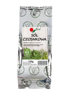 Runo sól czosnkowa przyprawa mięsa sosów warzyw marynowania serów wege 150g - Sól - miniaturka - grafika 1