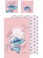 Pościel dla dzieci - Dwustronna Pościel Lilo I Stitch Aloha Stitch Disney 140x200 Bawełna - miniaturka - grafika 1