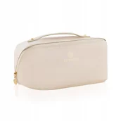 Kosmetyczki, organizery i kuferki - Kosmetyczka MELLOW Beżowa - Betlewski Duża Skóra Eco - miniaturka - grafika 1