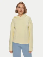 Bluzy damskie - Calvin Klein Bluza Micro Logo K20K206631 Żółty Regular Fit - miniaturka - grafika 1