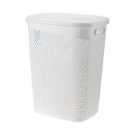Kosze na bieliznę - Kosz na bieliznę 55 l Orion 02893 biały - miniaturka - grafika 1