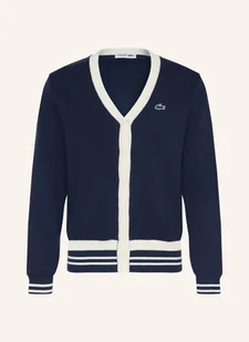 Lacoste Kardigan blau - LACOSTE - Swetry męskie - miniaturka - grafika 1