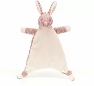 Maskotki i pluszaki - PRZYTULANKA DLA MAŁEGO DZIECKA - MASKOTKA Króliczek sztruksowy Cordy Roy różowy - miniaturka - grafika 1