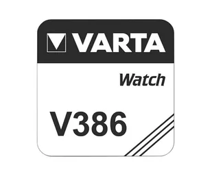 Varta Baterie ogniwo guzikowe tlenek srebra  zegarek SR 43 W  1,55 V 105 mAh 1 szt. 386.101.111 - Baterie i akcesoria - miniaturka - grafika 1