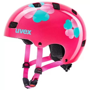 UVEX Kid 3 Kask rowerowy Dzieci, pink flower 55-58cm 2021 Kaski dla dzieci S4148193317 - Kaski rowerowe - miniaturka - grafika 2