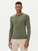 Swetry męskie - Napapijri Sweter Droz NP0A4I2G Zielony Regular Fit - miniaturka - grafika 1