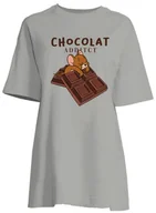 Piżamy damskie - Tom&Jerry Damska koszula nocna, jasnoszary, XXL - miniaturka - grafika 1