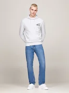 Bluzy męskie - TOMMY JEANS Bluza w kolorze białym - miniaturka - grafika 1