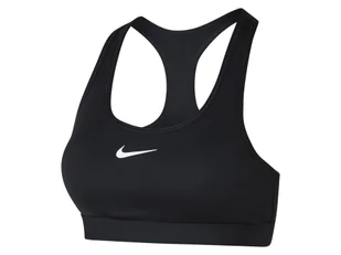 Nike PRO Dri-FIT Biustonosz sportowy damski (Czarny, M) - Bielizna sportowa damska - miniaturka - grafika 1