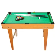 Zabawki i gry sportowe - DREWNIANY MINI STÓŁ DO BILARDABILE AKCESORIA - miniaturka - grafika 1