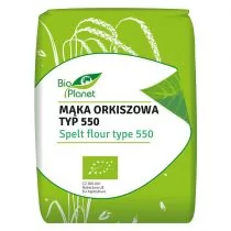 MĄKA ORKISZOWA TYP 550 BIO 1 kg - BIO PLANET - Mąka - miniaturka - grafika 1