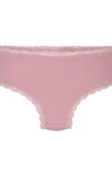 Majtki damskie - Hunkemöller Brazyliany w kształcie litery V Alex Różowy - miniaturka - grafika 1