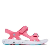 Buty dla dziewczynek - Sandały Columbia Yputh Techsun Vent BY4566 Różowy - miniaturka - grafika 1