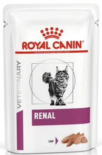 Royal Canin Veterinary Diet Feline Renal Loaf saszetka 85g - Mokra karma dla kotów - miniaturka - grafika 1