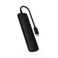 Huby USB - Satechi Usb-C Slim Multi-Port Ethernet Adapter Pro Czarny - miniaturka - grafika 1