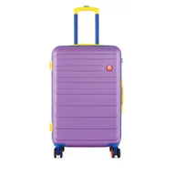 Walizki - Walizka średnia Semi Line T5845-2 Fioletowy - miniaturka - grafika 1