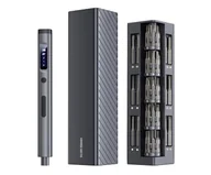 Środki i akcesoria czyszczące do komputerów - Silver Monkey Zestaw precyzyjnego elektrycznego wkrętaka – 57 elementów - miniaturka - grafika 1