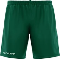 Spodnie sportowe męskie - Givova Spodenki krótkie treningowe piłkarskie Givova Capo zielone P018 0013 L - miniaturka - grafika 1
