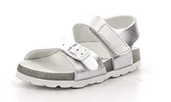 Buty dla chłopców - KICKERS Baby Boy Sandały Sunkro, srebrny, 26 EU - miniaturka - grafika 1
