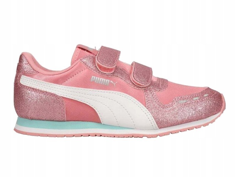 BUTY dziecięce PUMA CABANA 370985-09 rzepy 32,5