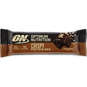 Batony proteinowe - Optimum Nutrition Nutrition Baton białkowy Protein Crisp Bar 65 g czekolada - miniaturka - grafika 1