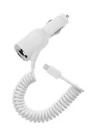 Ładowarki samochodowe - Ładowarka samochodowa do Apple iPhone, iPad, iPod 2000 mA - miniaturka - grafika 1