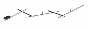 Indira lampa sufitowa 5xLED/25W czarna 674610532 - Lampy sufitowe - miniaturka - grafika 1