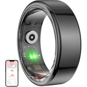 Smartband - Colmi R02 18.9MM 9 Smart Ring Czarny - miniaturka - grafika 1