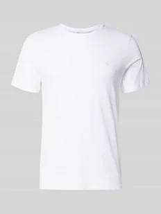 T-shirt z wyhaftowanym logo - Koszulki męskie - miniaturka - grafika 1