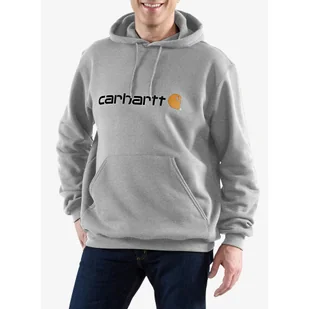 Bluza z kapturem męska Carhartt Signature Logo Sweatshirt - Swetry męskie - miniaturka - grafika 1