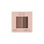 Akcesoria i kosmetyki do stylizacji brwi - Wibo Chosen Brow Powder cienie do brwi 01 - miniaturka - grafika 1