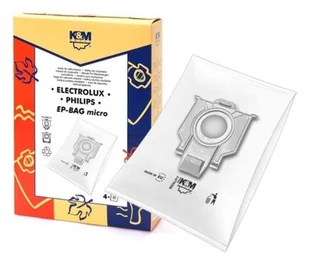 4x Worki K&m do odkurzacza Philips model S-bag - Worki do odkurzaczy - miniaturka - grafika 1