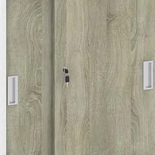 B2B Partner Szafka przesuwna Mirelli A+, 800x400x800 mm, biały/dąb sonoma 437490 - Szafy biurowe - miniaturka - grafika 2