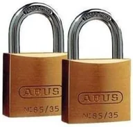 Kłódki - Abus ABUS 35124 Kłódka 65/35 2 sztuki z mosiądzu 35 MM 35124 - miniaturka - grafika 1