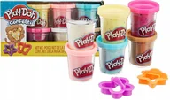 Zabawki kreatywne - CIASTOLINA PLAY-DOH ZESTAW CIASTOLINA Z CONFETTI 6 tubek B3423 - miniaturka - grafika 1