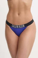 Stroje kąpielowe - Calvin Klein brazyliany kąpielowe kolor niebieski KW0KW02392 - miniaturka - grafika 1